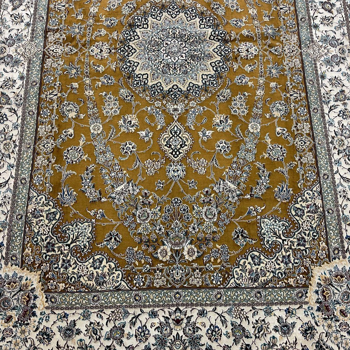 最高級ペルシャ絨毯 (ハビビアン工房) 227×147cm（FL-70363