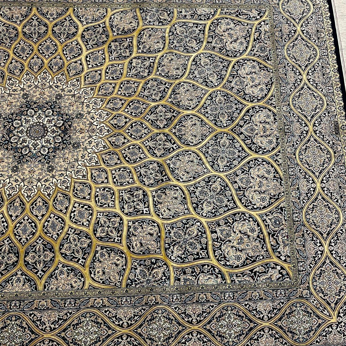 限定値下げ！⭐︎⭐︎ ペルシャ絨毯　ナイン　ハビビアン工房　⭐︎⭐︎ ペルシャ絨毯 ナイン産 160x240cm ハビビアン工房
