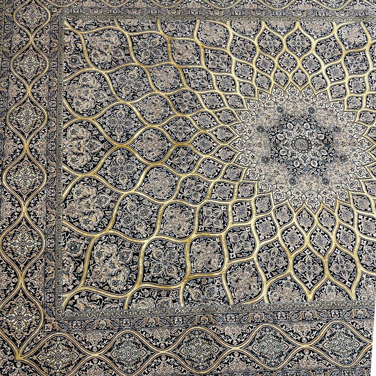 限定値下げ！⭐︎⭐︎ ペルシャ絨毯　ナイン　ハビビアン工房　⭐︎⭐︎ 最高級ペルシャ絨毯 (ハビビアン工房) 303×218cm（FL-70364