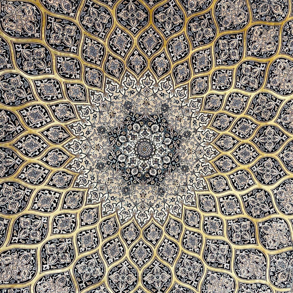 最高級ペルシャ絨毯 (ハビビアン工房) 303×218cm（FL-70364