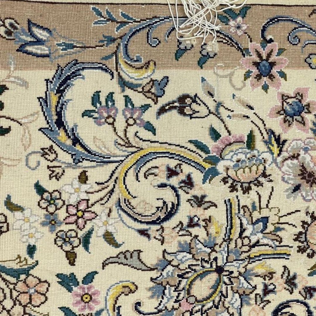 最高級ペルシャ絨毯（ナイン産）ハビビアン工房　314×216cm（FL-70365）