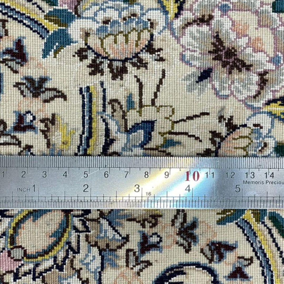 最高級ペルシャ絨毯（ナイン産）ハビビアン工房　314×216cm（FL-70365）