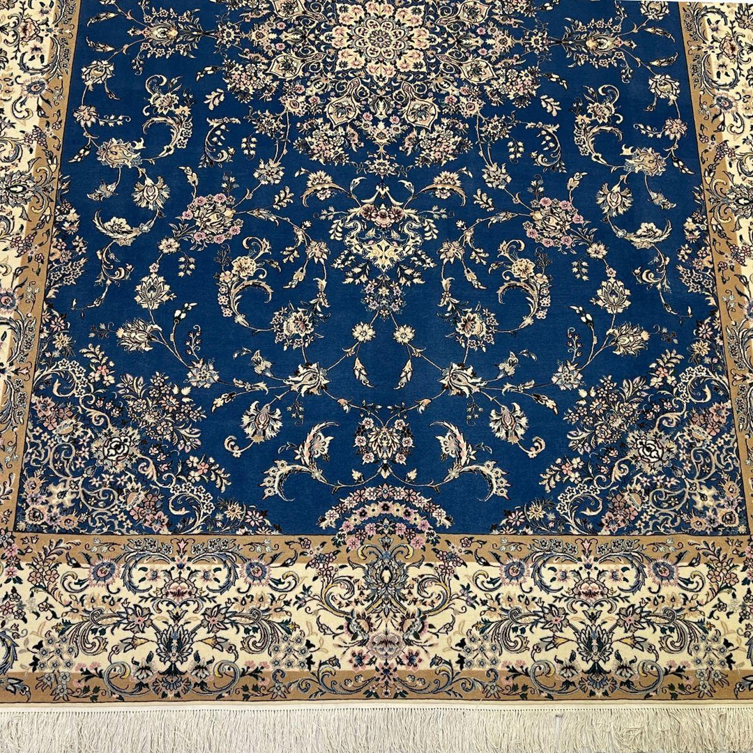 最高級ペルシャ絨毯（ナイン産）ハビビアン工房　314×216cm（FL-70365）
