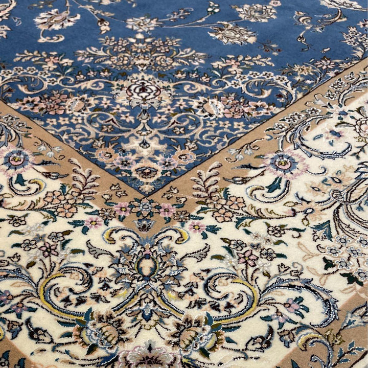 最高級ペルシャ絨毯（ナイン産）ハビビアン工房　314×216cm（FL-70365）