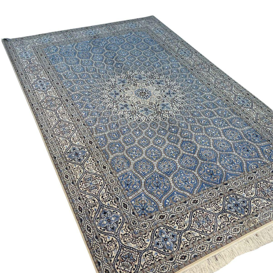 最高級ペルシャ絨毯（ナイン産）ハビビアン工房　310×205cm（FL-70368）