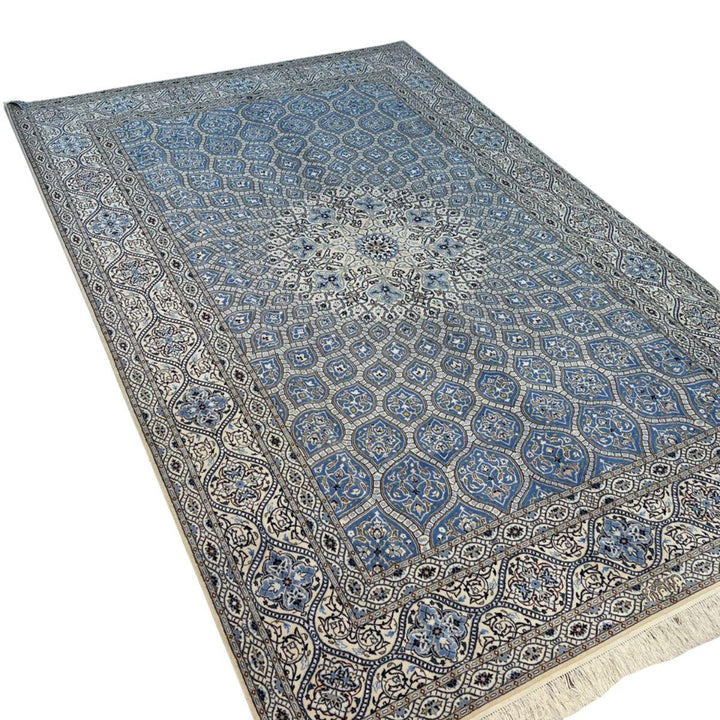 最高級ペルシャ絨毯（ナイン産）ハビビアン工房　310×205cm（FL-70368）