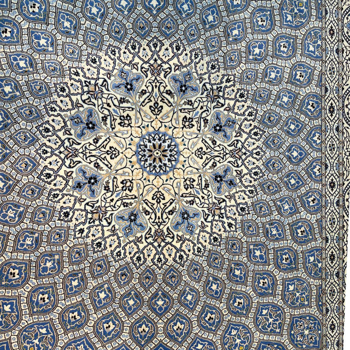 最高級ペルシャ絨毯（ナイン産）ハビビアン工房　310×205cm（FL-70368）