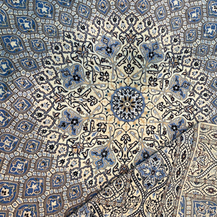 最高級ペルシャ絨毯（ナイン産）ハビビアン工房　310×205cm（FL-70368）