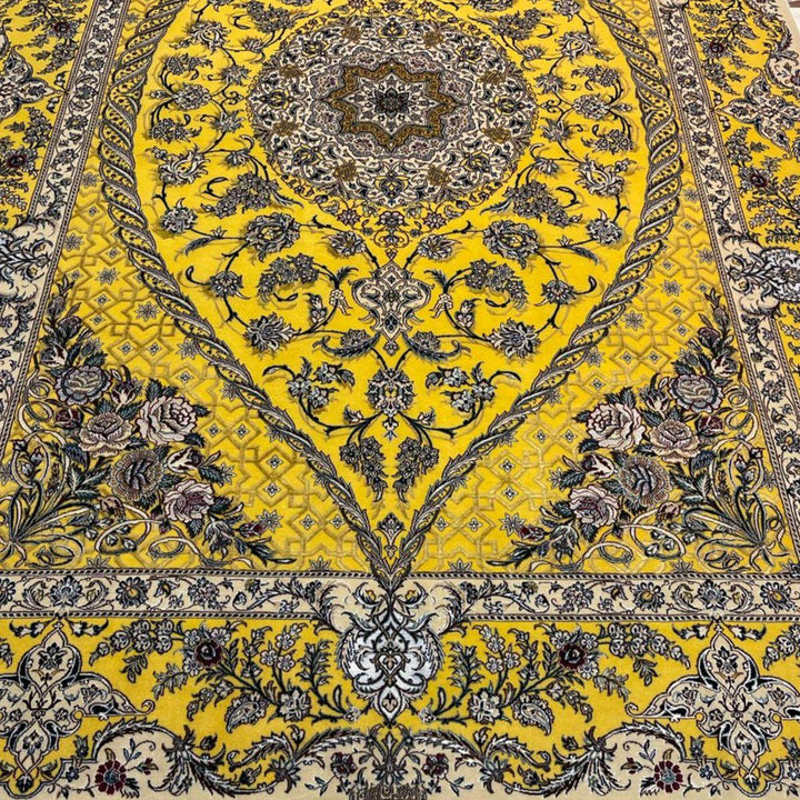 最高級ペルシャ絨毯（ナイン産）ハビビアン工房　301×205cm（FL-70370）