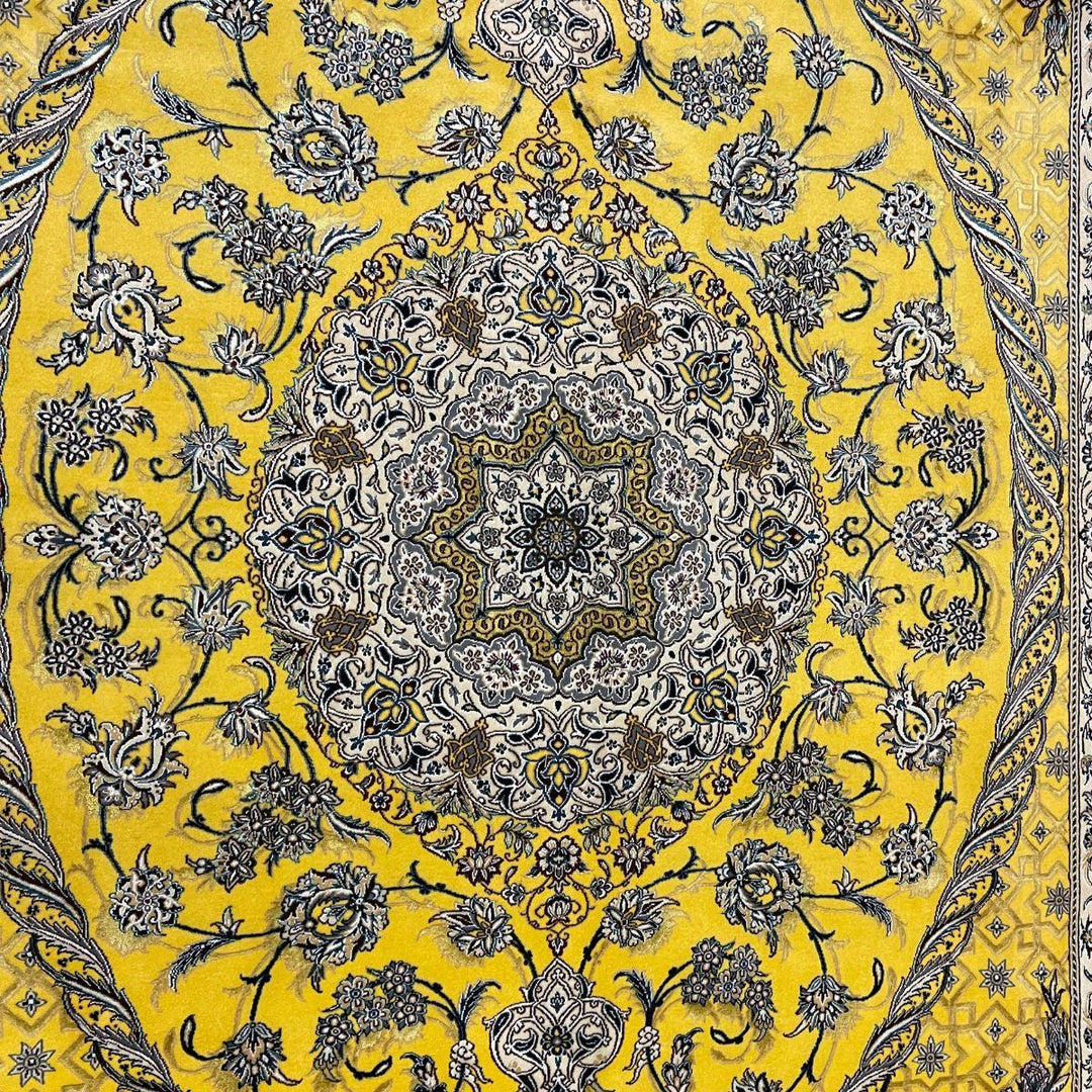 最高級ペルシャ絨毯（ナイン産）ハビビアン工房　301×205cm（FL-70370）