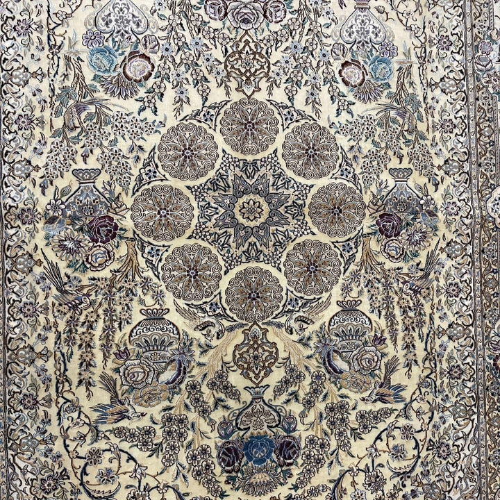 最高級ペルシャ絨毯（ナイン産）ハビビアン工房　260×180cm（FL-70371）