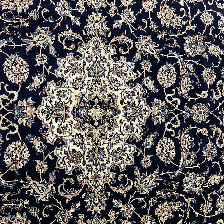 最高級ペルシャ絨毯（ナイン産）ハビビアン工房　277×164cm（FL-70372）