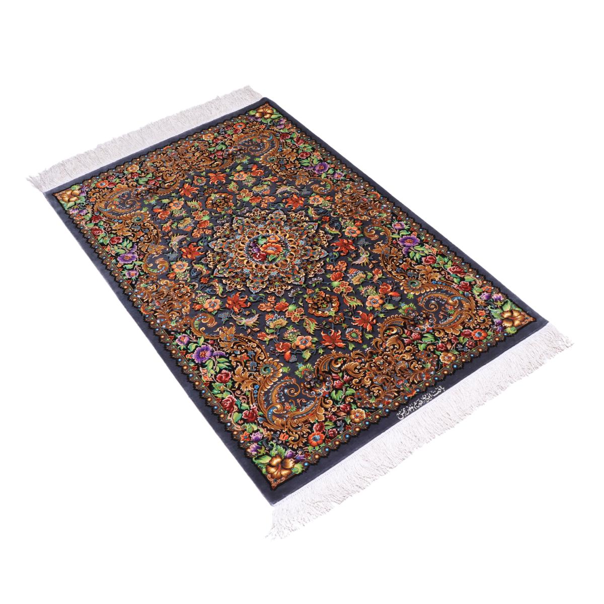 ペルシャ絨毯 ギャッベ a530手織り 未使用品 在庫一掃セール 115x82 ペルシャギャッベ ファイン 約118cm x 172cm｜SATHI RUGS