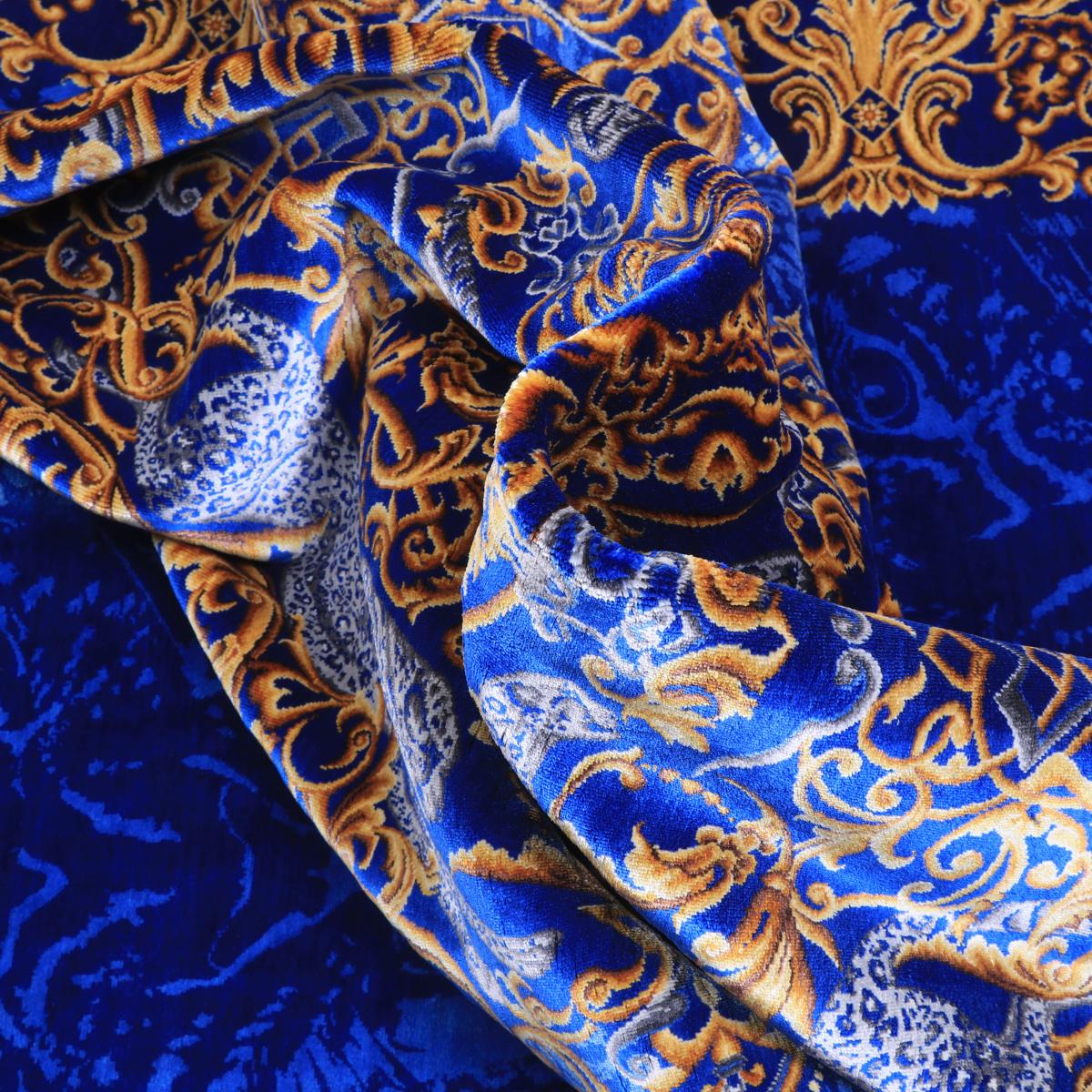 高級ペルシャ絨毯 (クム) 203×137cm（FN-70306） – ギャッベ＆ペルシャ