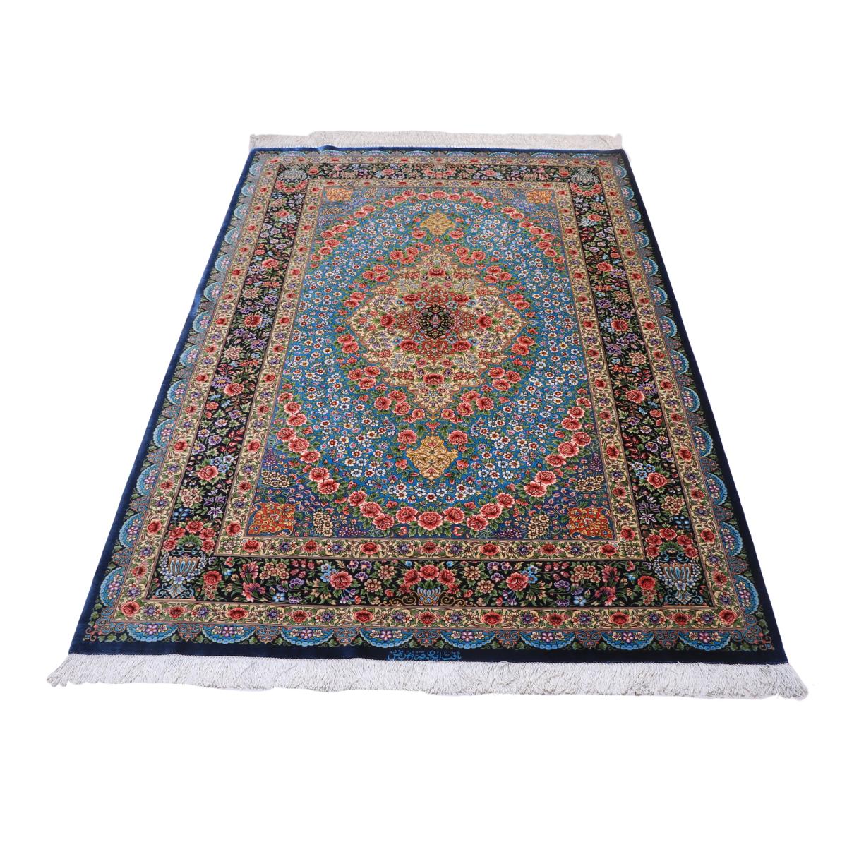 ペルシャ　絨毯 高級ペルシャ絨毯 (メフルバフ工房) 200×128cm（FN-70308） – ギャッベ