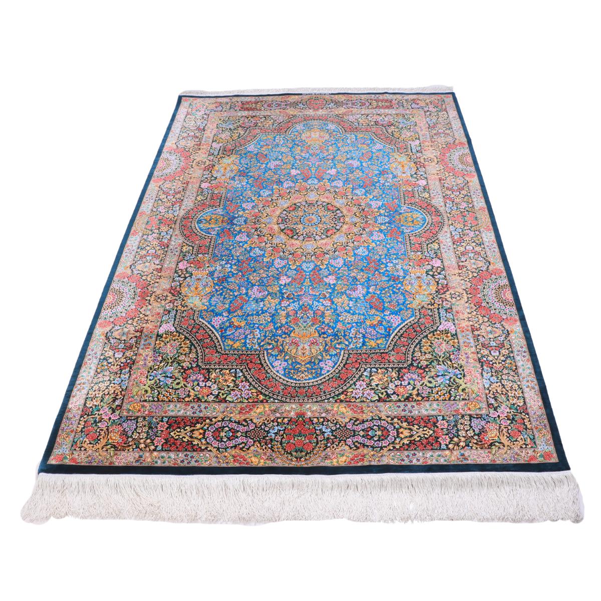 高級ペルシャ絨毯 (メフルバフ工房) 200×129cm（FN-70334） – ギャッベ