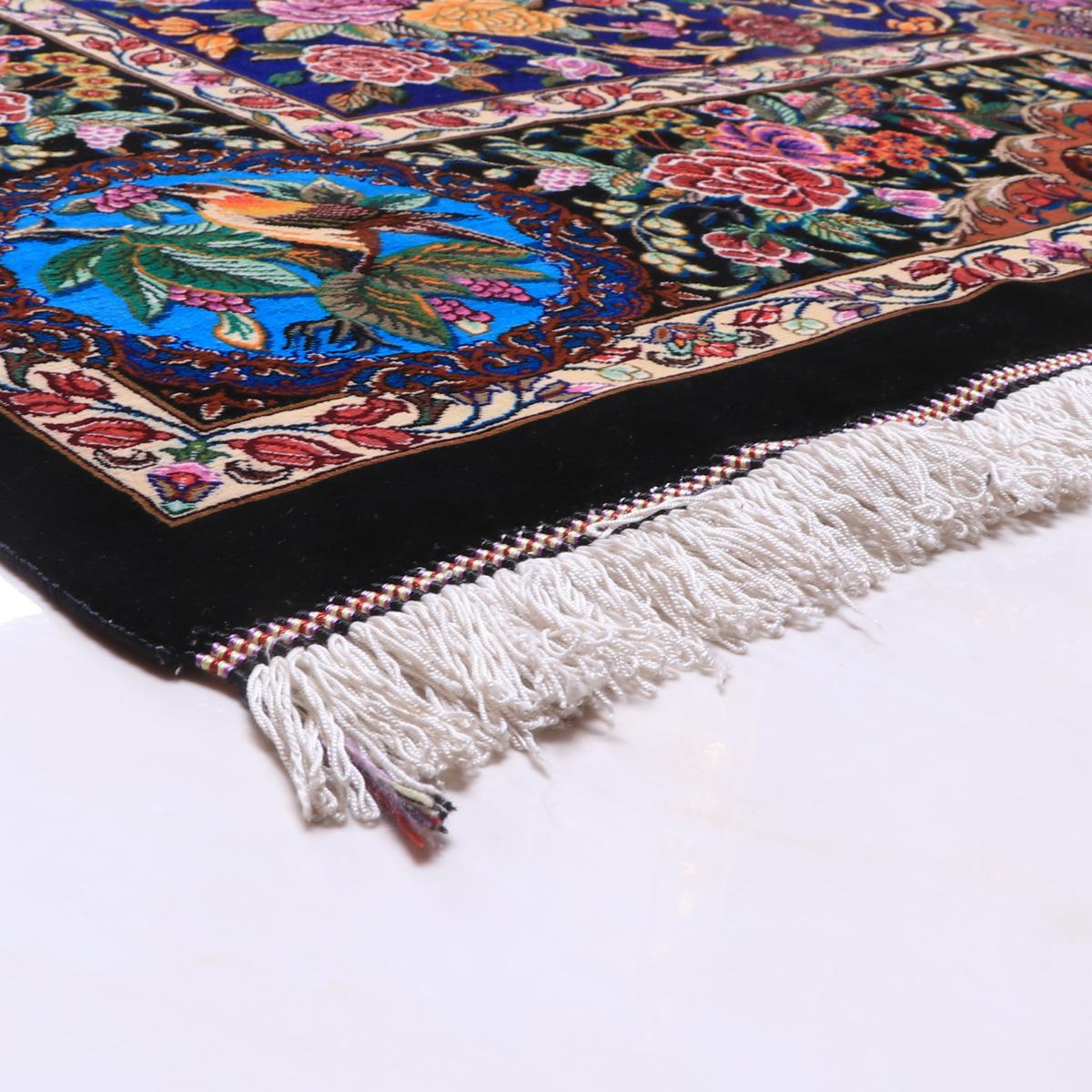 高級ペルシャ絨毯 (モハンマディー工房) 193×132cm（FN-70341