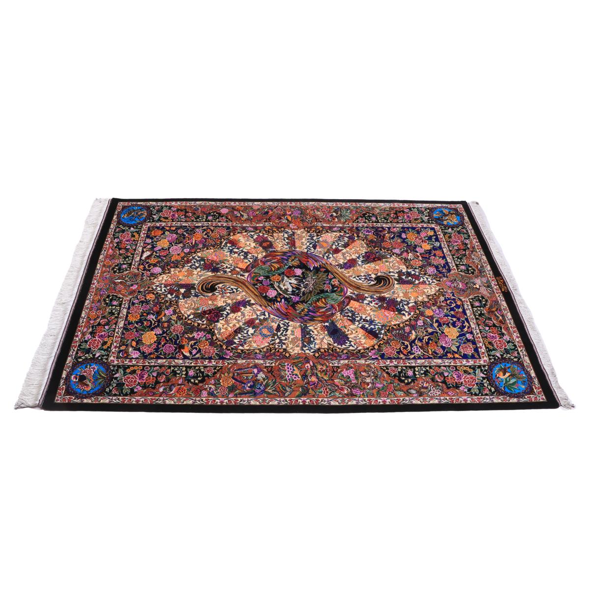 高級ペルシャ絨毯 (モハンマディー工房) 193×132cm（FN-70341