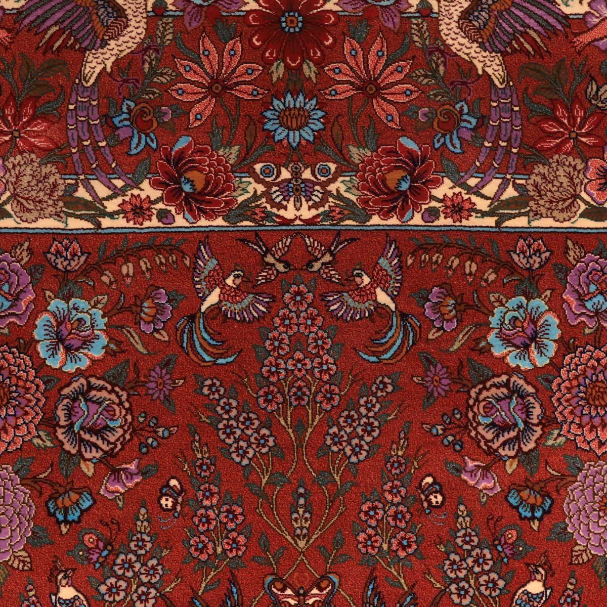 高級ペルシャ絨毯 (ホセイン工房) 158×105cm（FN-70346） – ギャッベ