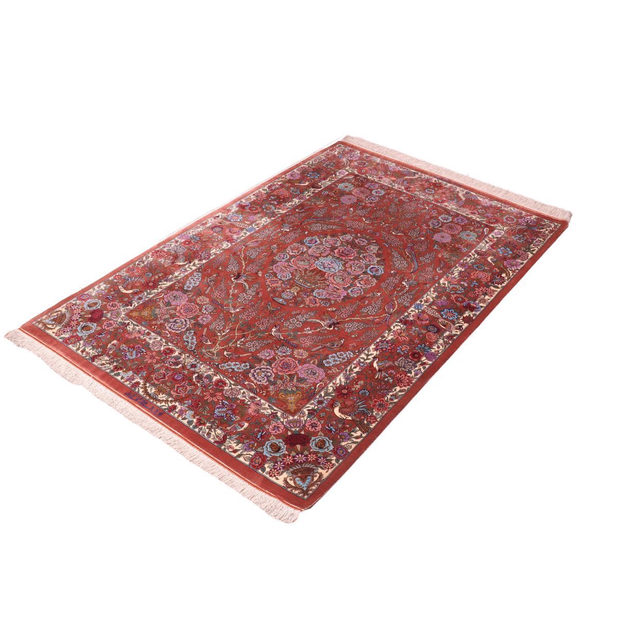 高級ペルシャ絨毯 (ホセイン工房) 158×105cm（FN-70346） – ギャッベ