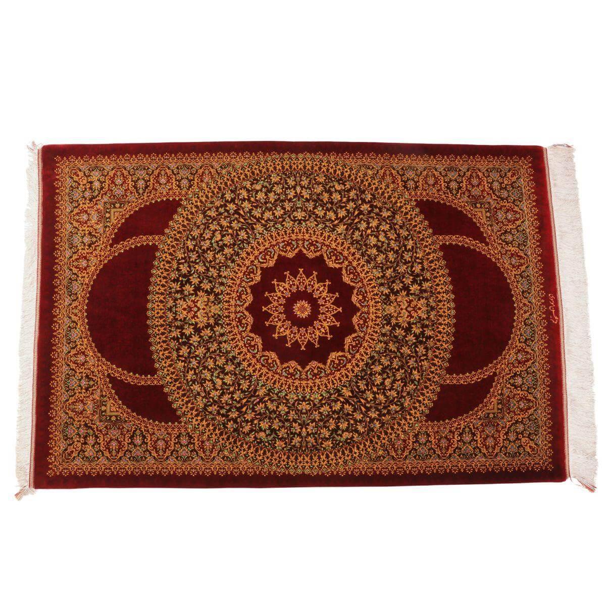 高級ペルシャ絨毯 (ムーサビ工房) 148×98cm（FN-70347） – ギャッベ