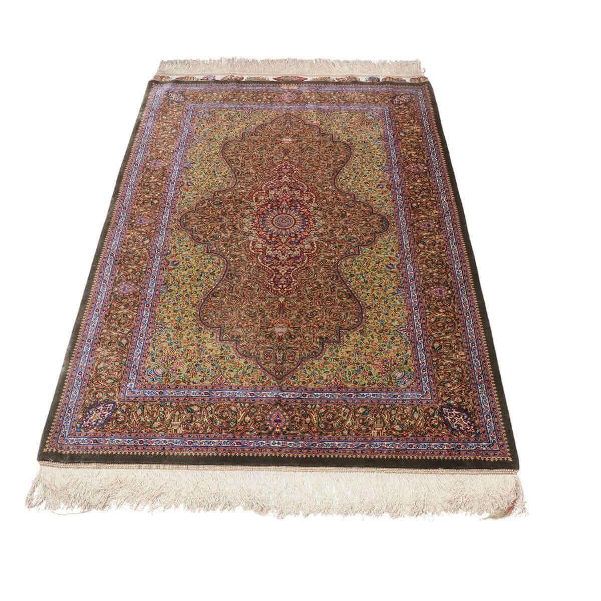 ペルシャ絨毯　ギャッベ　44×42cm【専用】 高級ペルシャ絨毯ビジャー 100×73cm（FS-22132） – ギャッベ