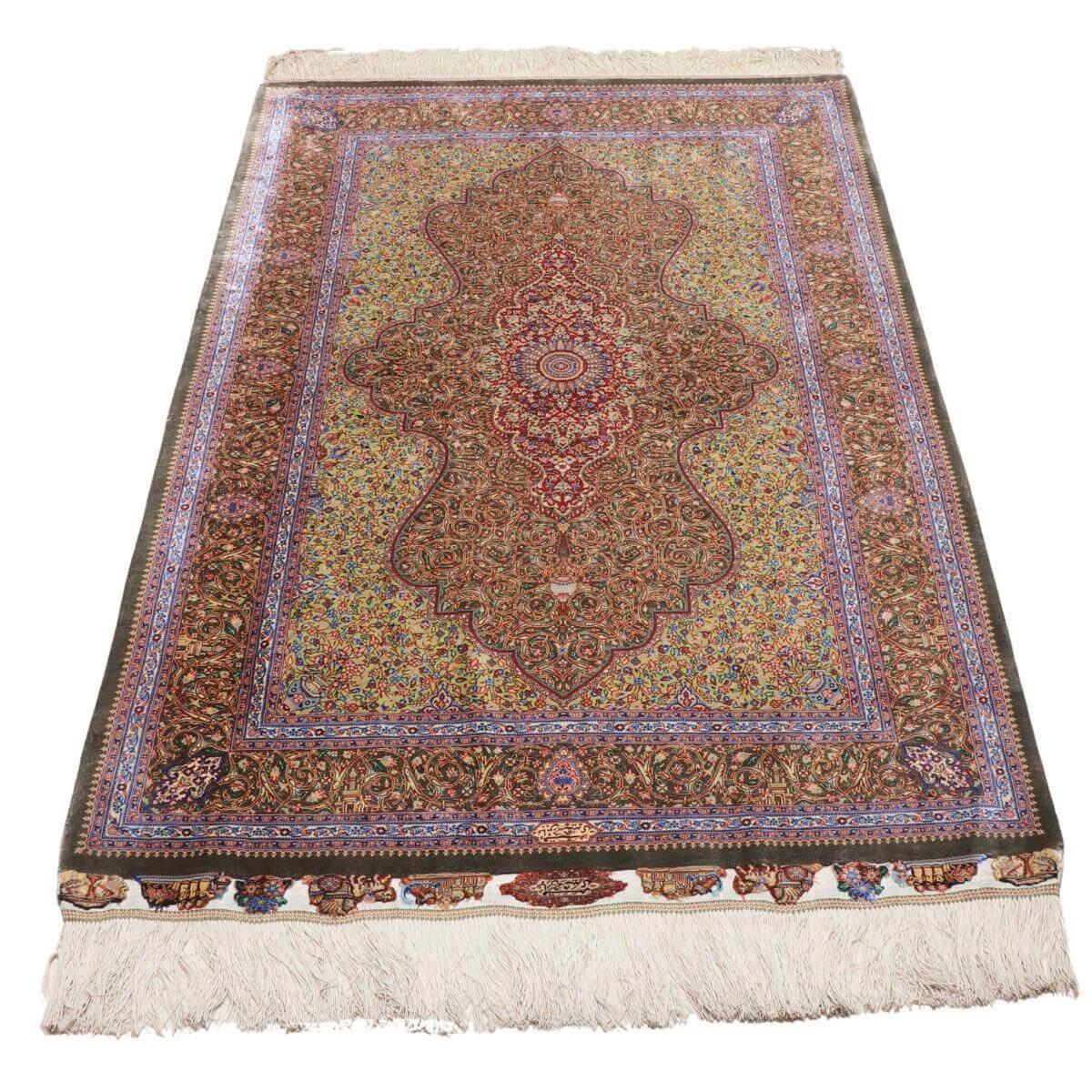 ペルシャ絨毯　ギャッベ　44×42cm【専用】 高級ペルシャ絨毯ビジャー 103×73cm（FS-22130） – ギャッベ