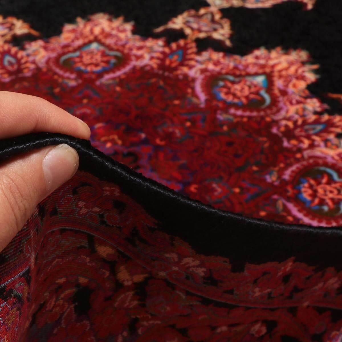 高級ペルシャ絨毯 (イラン・クム ファルシュ) 146×98cm（FN-70360