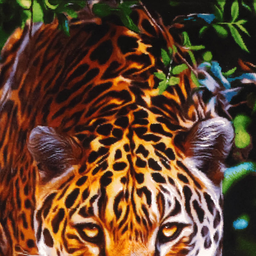ペルシャ絨毯　タブリーズ産　絵画絨毯　107×87cm（FP-70255）