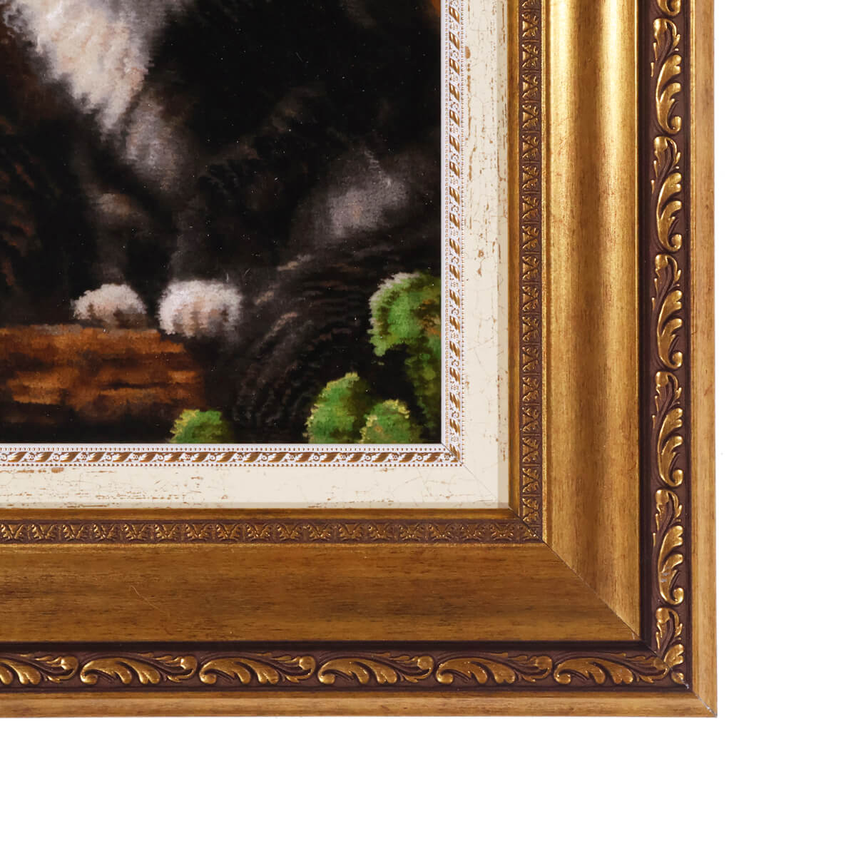 ペルシャ絨毯 タブリーズ産 絵画絨毯 78×61cm（FP-70256） – ギャッベ