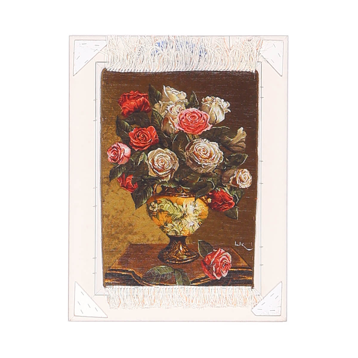 ペルシャ絨毯絵画　装飾フレーム付き　タブリーズ ペルシャ絨毯絵画 装飾フレーム付き タブリーズ ペルシャ絨毯絵画 装飾