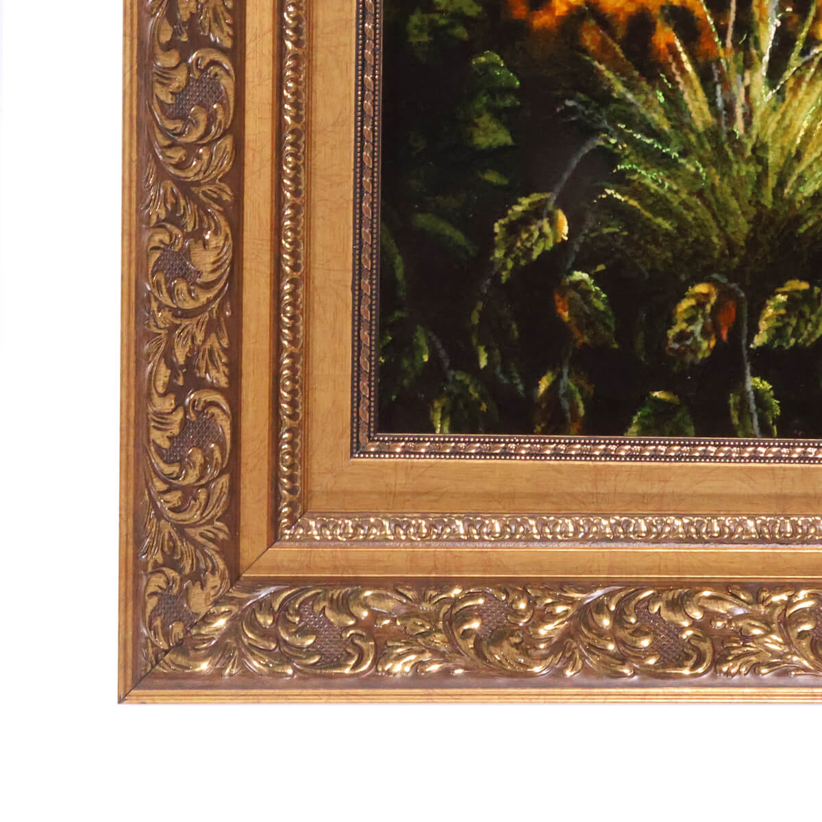 ペルシャ絨毯 タブリーズ産 絵画絨毯 85×66cm（FP-70260） – ギャッベ