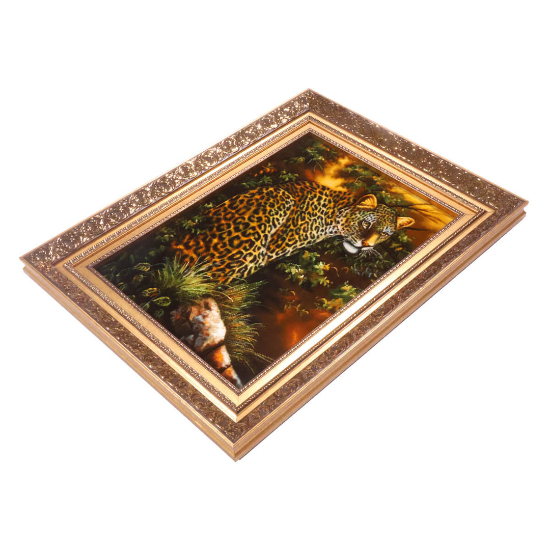 ペルシャ絨毯　タブリーズ産　絵画絨毯　85×66cm（FP-70260）