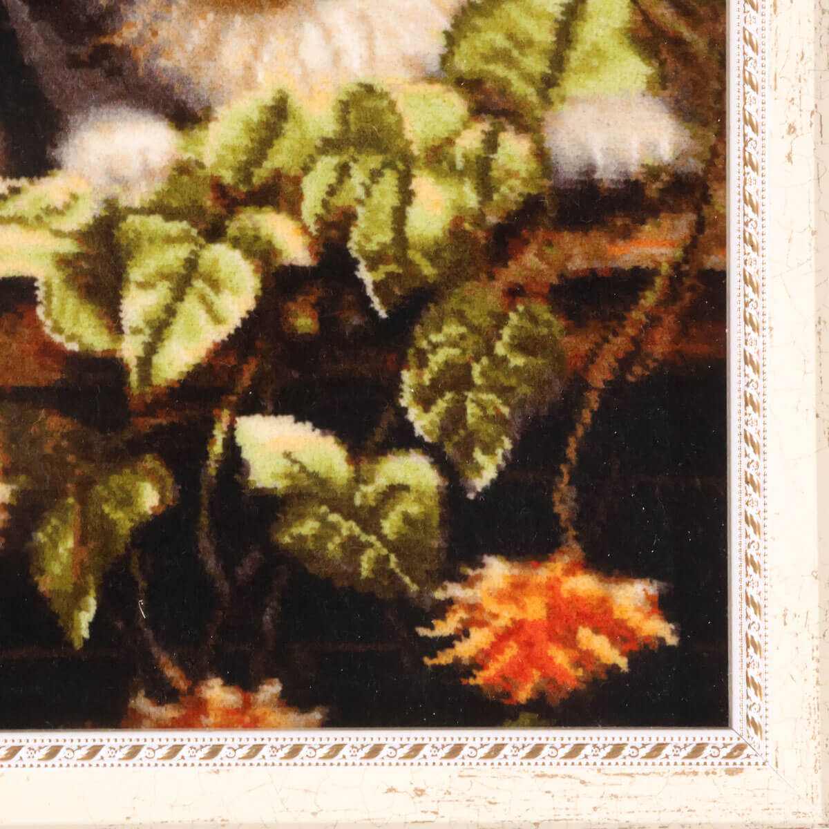 ペルシャ絨毯 タブリーズ産 絵画絨毯 75×57cm（FP-70263） – ギャッベ