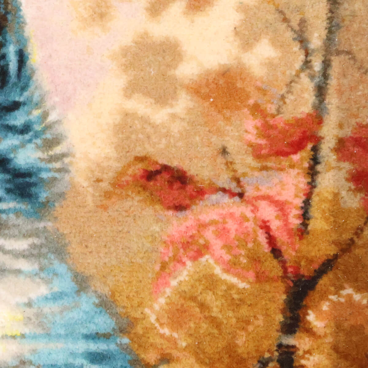 ペルシャ絨毯 タブリーズ産 絵画絨毯 80×59cm（FP-70266） – ギャッベ