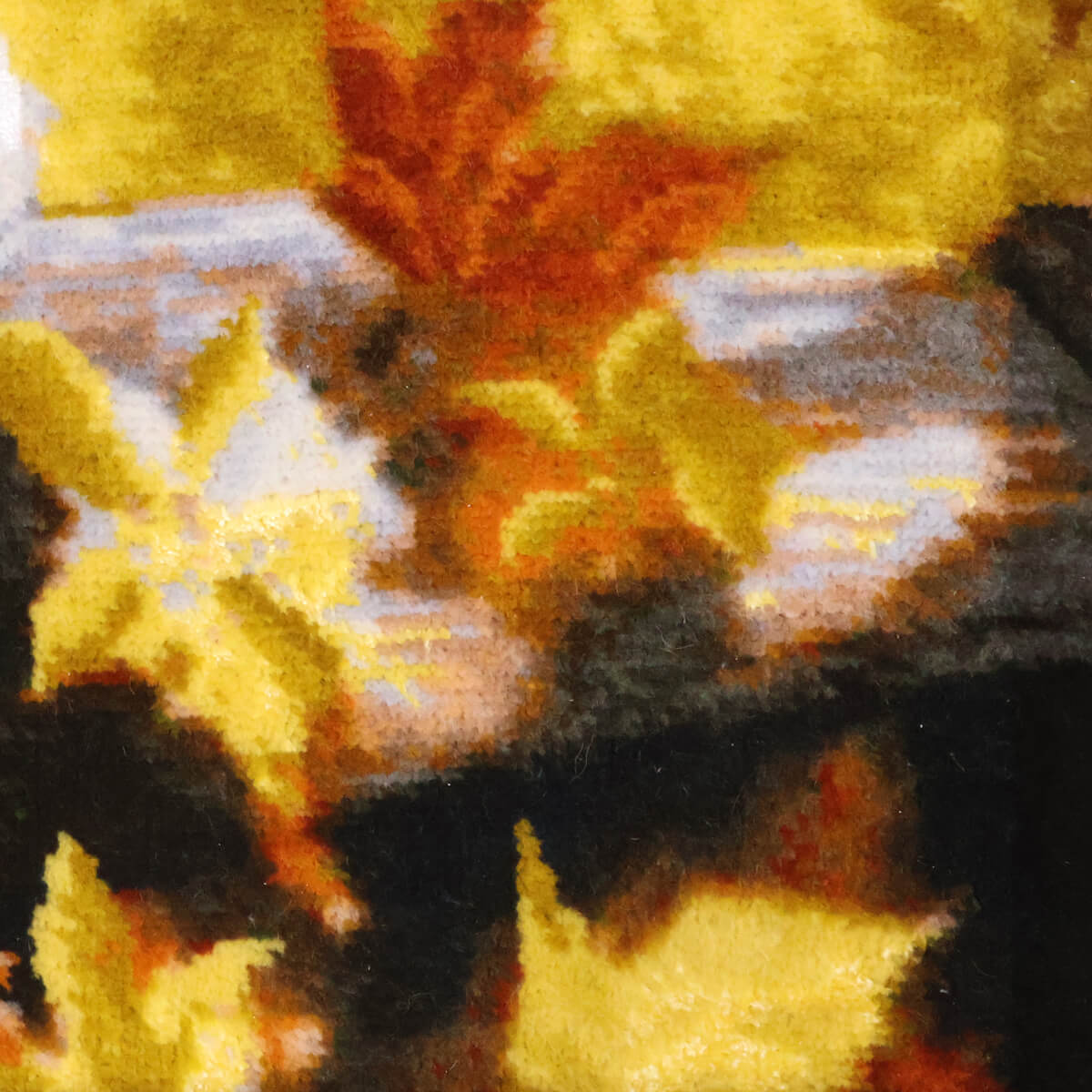 ペルシャ絨毯 タブリーズ産 絵画絨毯 75×56cm（FP-70268） – ギャッベ