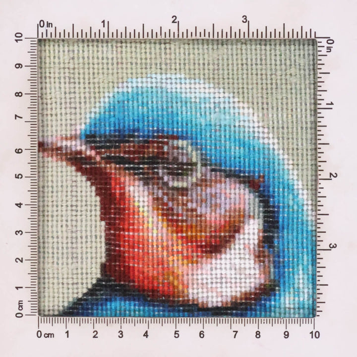 ペルシャ絨毯　タブリーズ産　絵画絨毯　90×71cm（FP-70269）