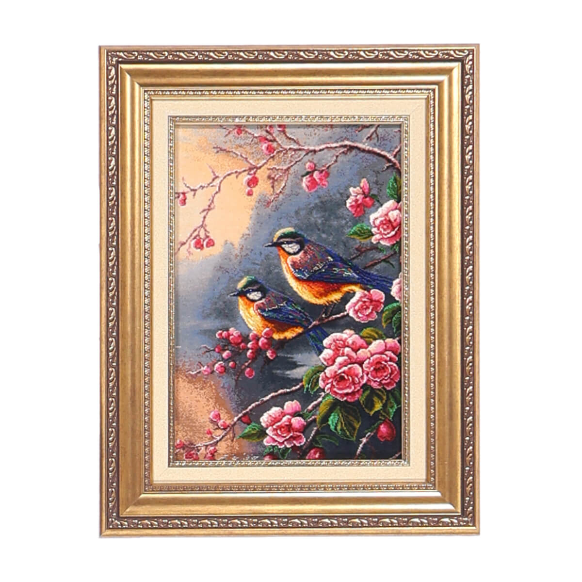 ペルシャ絨毯 タブリーズ産 花柄 52×55 ペルシャ絨毯 タブリーズ産 花柄 52×55 ラグ・カーペット