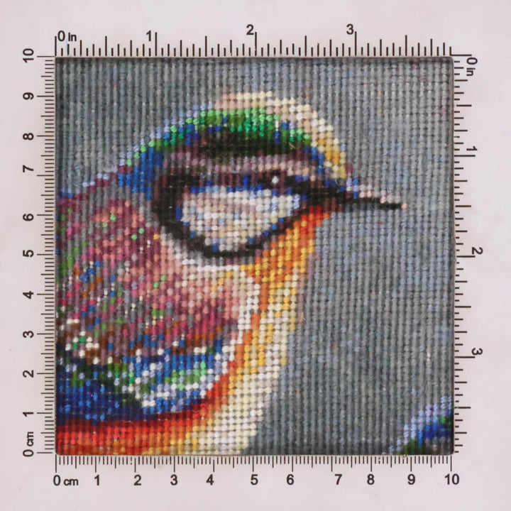 ペルシャ絨毯　タブリーズ産　絵画絨毯　77×60cm（FP-70271）