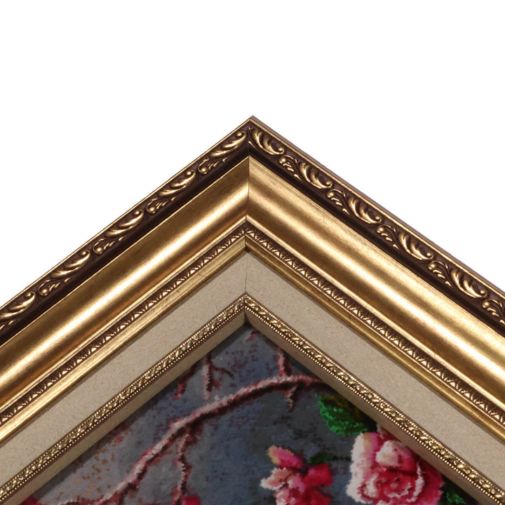 ペルシャ絨毯　タブリーズ産　絵画絨毯　77×60cm（FP-70271）