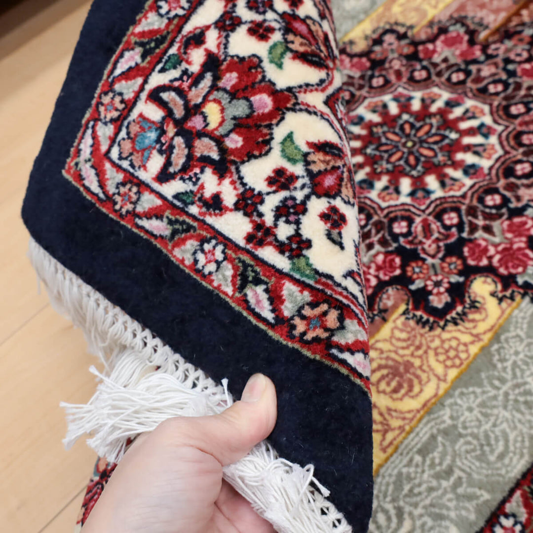 ギャッベ（ギャベ）ビジャー　218×73cm（HR-13131）