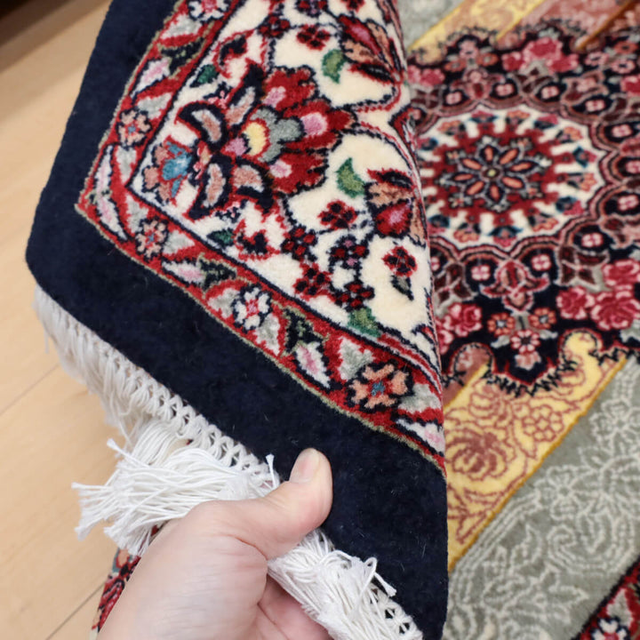 ギャッベ（ギャベ）ビジャー　218×73cm（HR-13131）