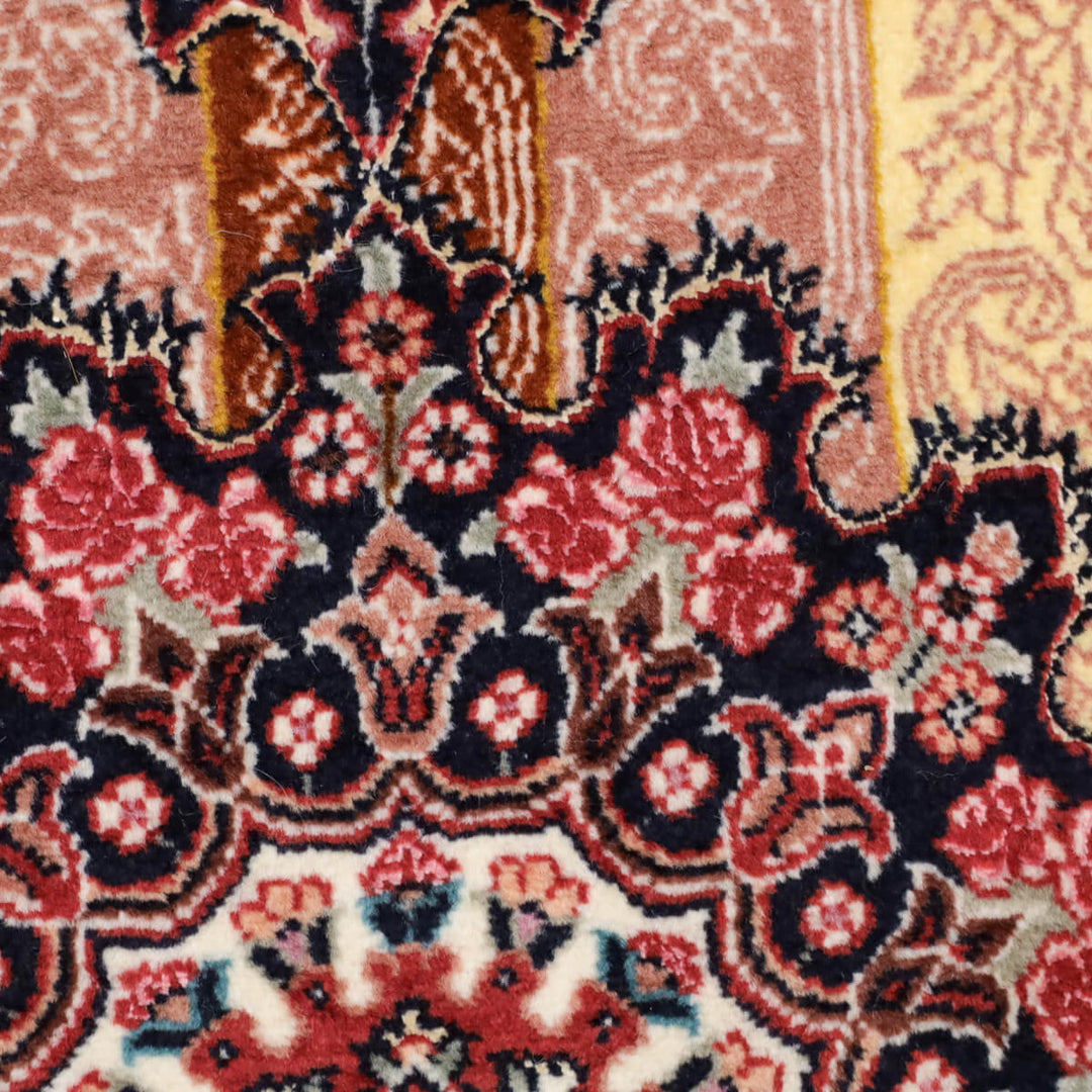 ギャッベ（ギャベ）ビジャー　218×73cm（HR-13131）