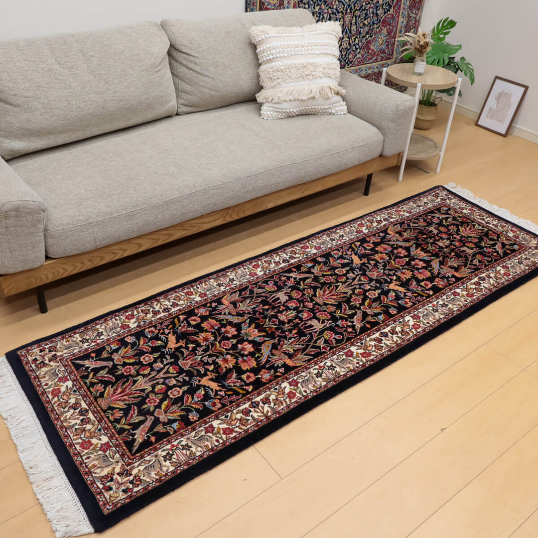 ギャッベ（ギャベ）ビジャー　219×74cm（HR-13132）