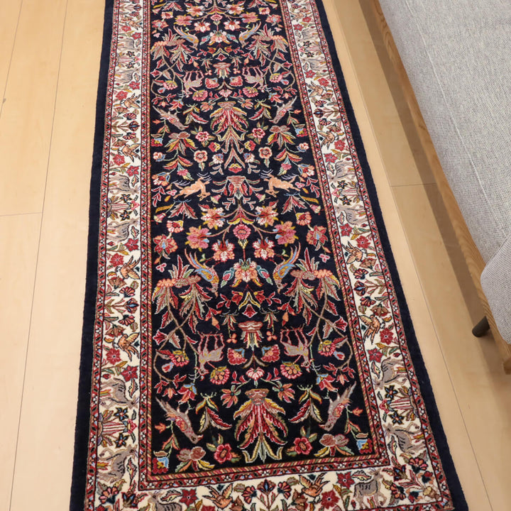 ギャッベ（ギャベ）ビジャー　219×74cm（HR-13132）