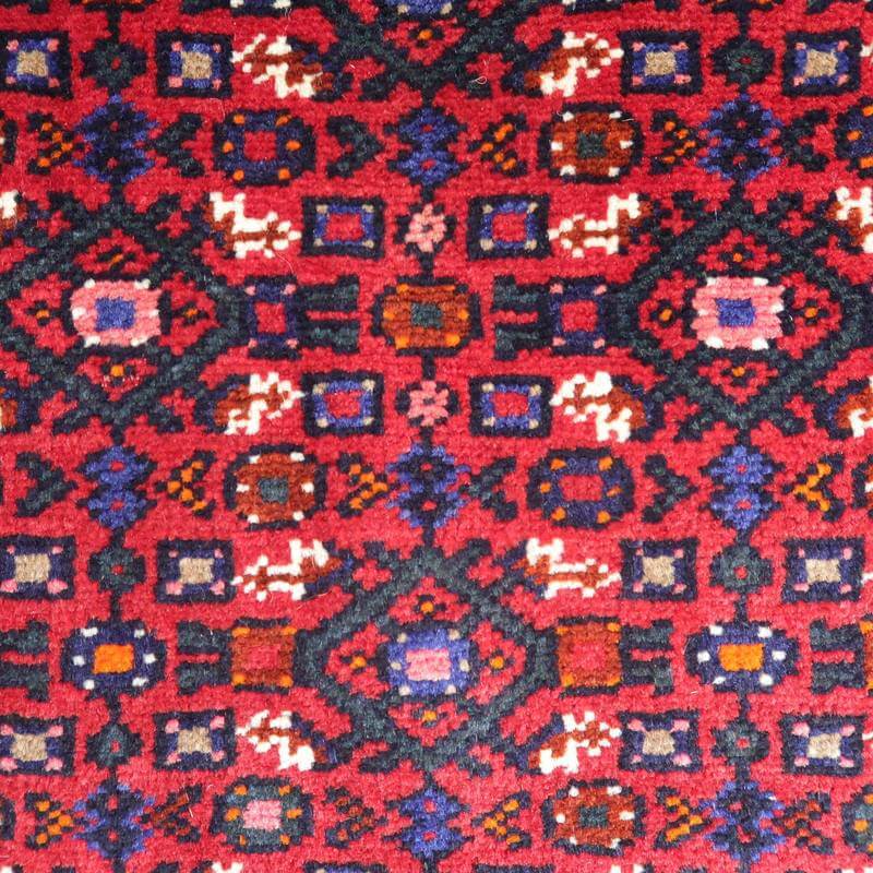 ビンテージ トライバルラグ／ホセインアバッド／2000年代／95×61cm（FS-22159）