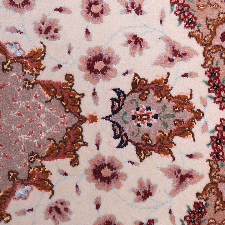 ペルシャ絨毯（イラン産）タブリーズ　82×57cm（FS-70008）