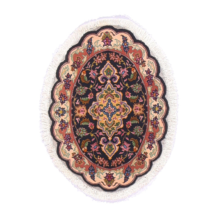 ペルシャ絨毯（イラン産）タブリーズ　67×48cm（FS-70009）