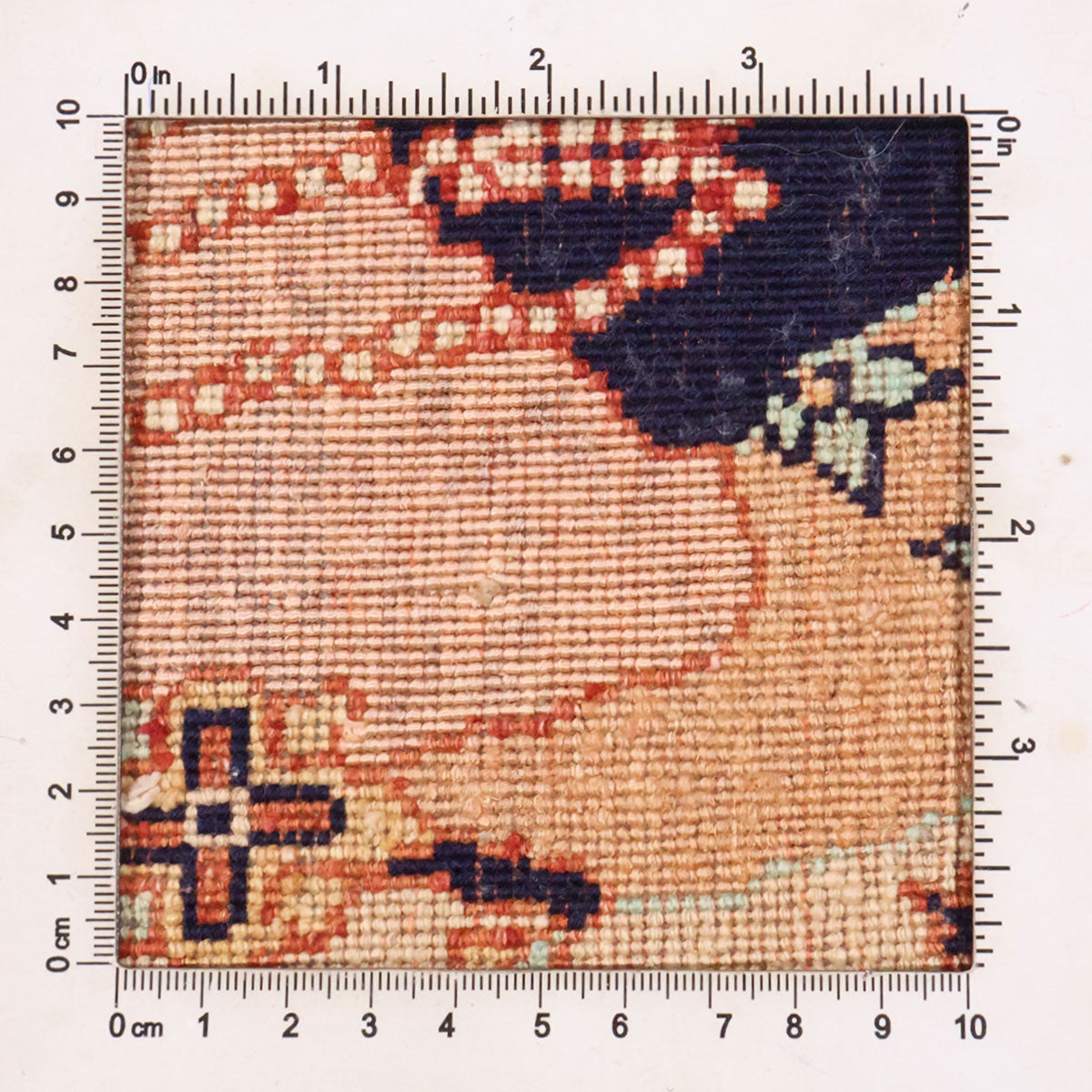 ペルシャ絨毯 (クム) 90×53cm（FS-70010） – ギャッベ＆ペルシャ絨毯