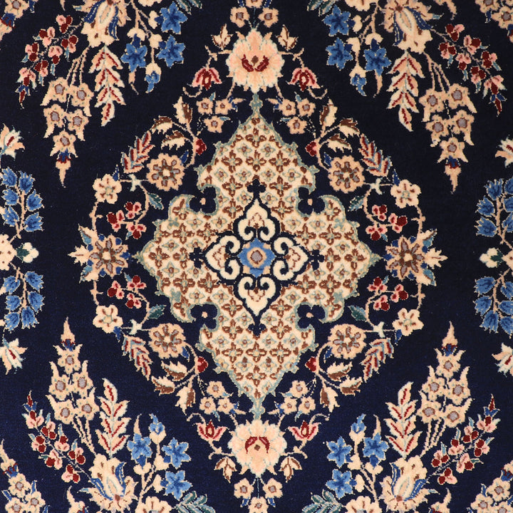 ペルシャ絨毯（イラン産）ナイン　88×60cm（FS-70013）